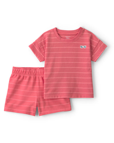 Carters Conjunto De Short Asst para Niño