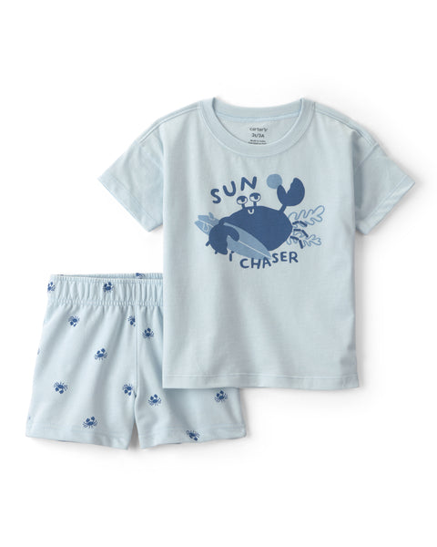 Carters Conjunto De Short Asst para Niño