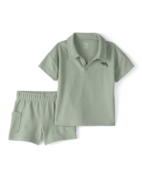 Carters Conjunto De Short Asst para Niño