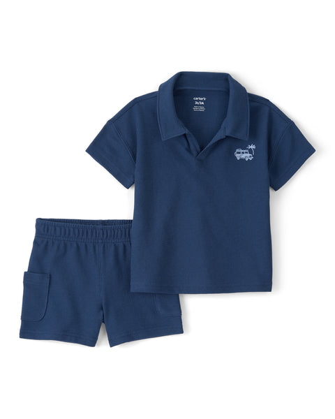 Carters Conjunto De Short Asst para Niño