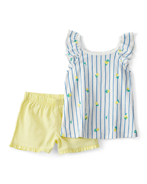 Carters Conjunto De Short Asst para Niña