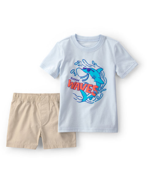 Carters Conjunto De Short Asst para Niño