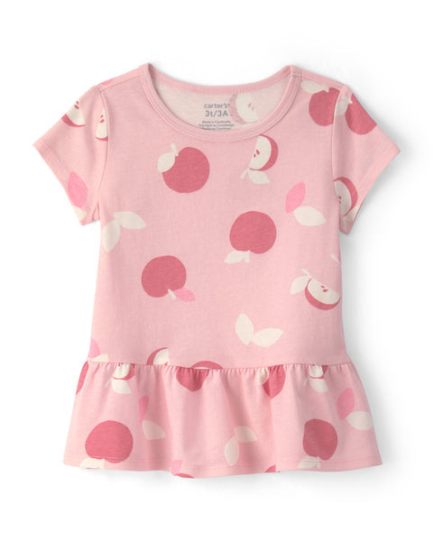 Carters Tshirt Daycare Print para Niña