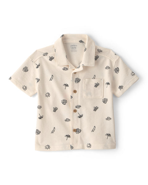 Carters Camisa Print para Niño