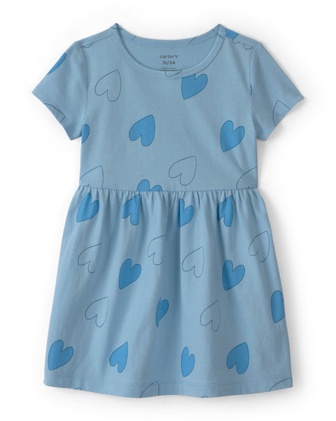 Carters Vestido Knit Op Print para Niña