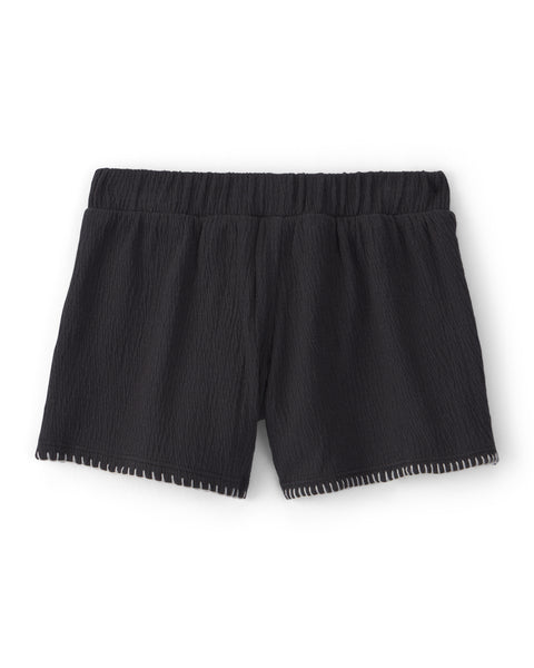Carters Short Knit Bottoms Black para Niña