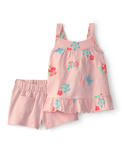 Carters Conjunto De Short Beige para Niña