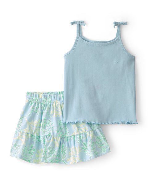 Carters Conjunto De Falda Sky Blue para Niña