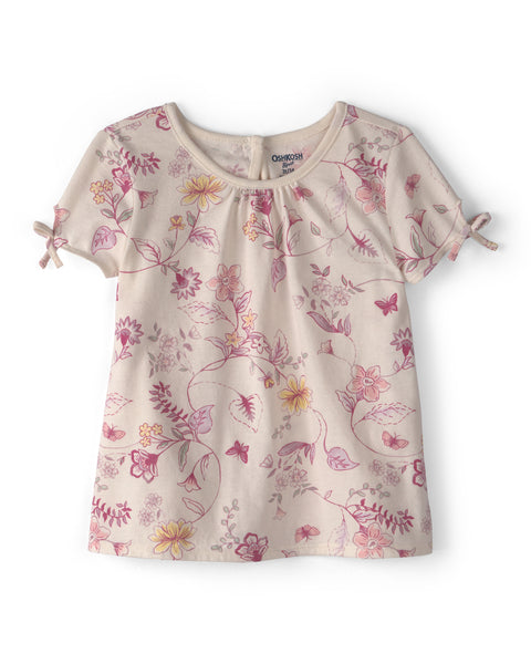 OSHKOSH NIÑA TSHIRT TIE SLEEVE