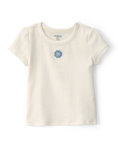 OSHKOSH NIÑA TSHIRT WHITE