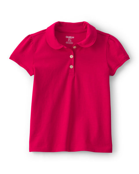 OSHKOSH NIÑA POLO RED