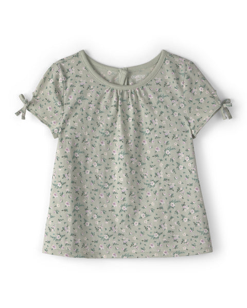 OSHKOSH NIÑA TSHIRT TIE SLEEVE