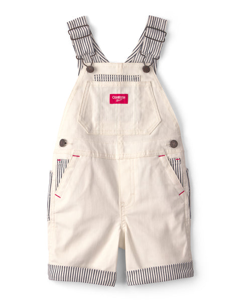 OSHKOSH NIÑO OVEROL WHITE
