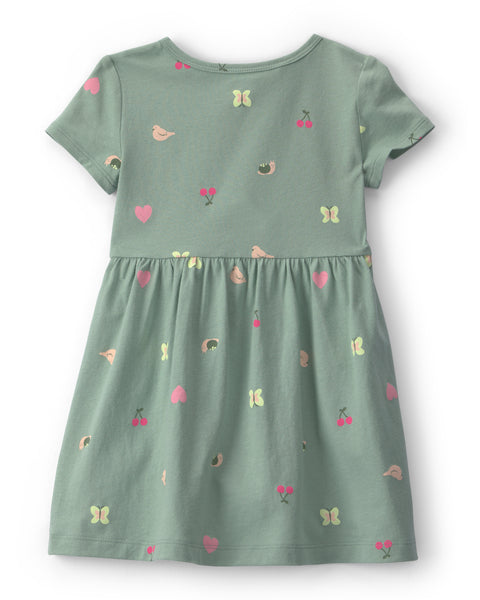 Carters Vestido Knit Op Print para Niña