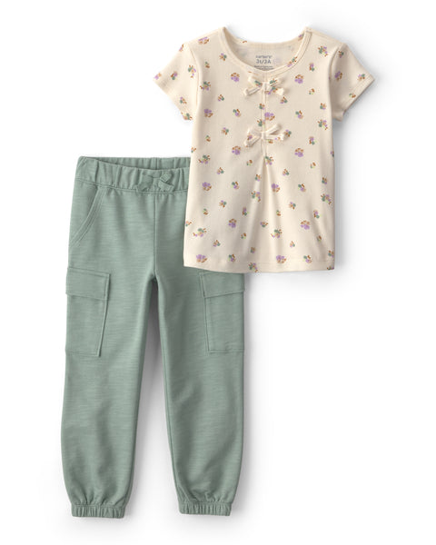 Carters Conjunto De Pantalon Asst para Niña