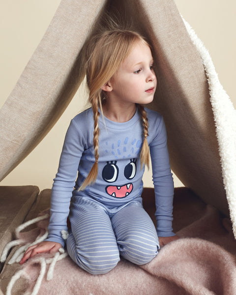 Carters Pijama Cotton Girl Monster 4pcs para Niña