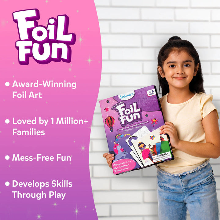 SKILLMATICS FOIL FUN UNICORN & PRINCESSES
