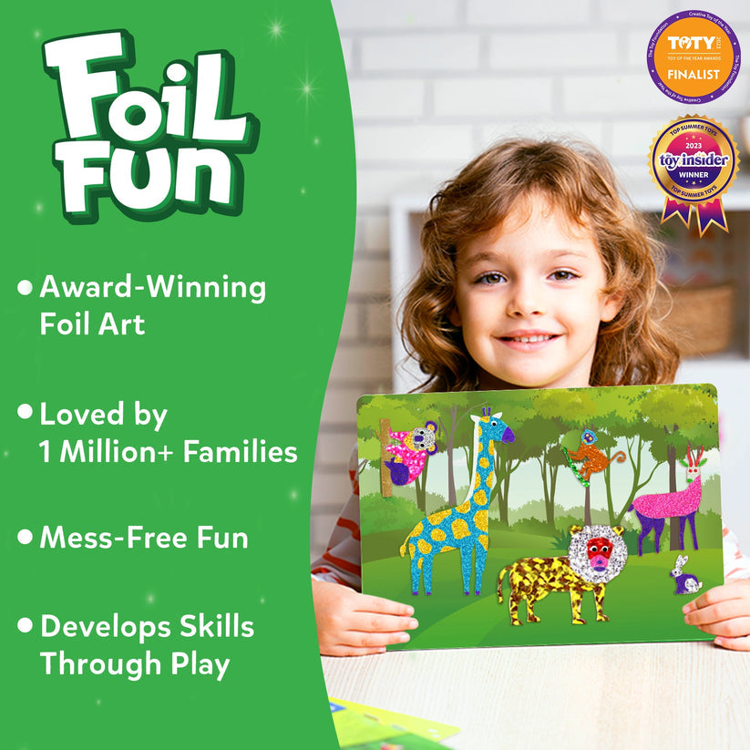 SKILLMATICS FOIL FUN WORLD OF ANIMALS
