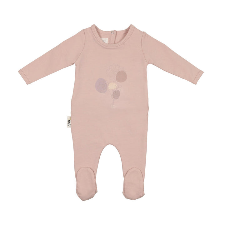 MANIERE BEBE NIÑA PIJAMA LINE ART POWDER PINK