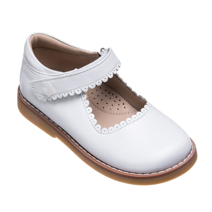 ELEPHANTITO NIÑA ZAPATO MARY JANE WHITE