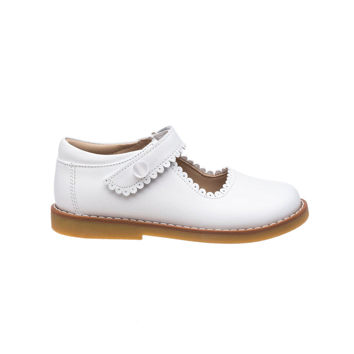 ELEPHANTITO NIÑA ZAPATO MARY JANE WHITE