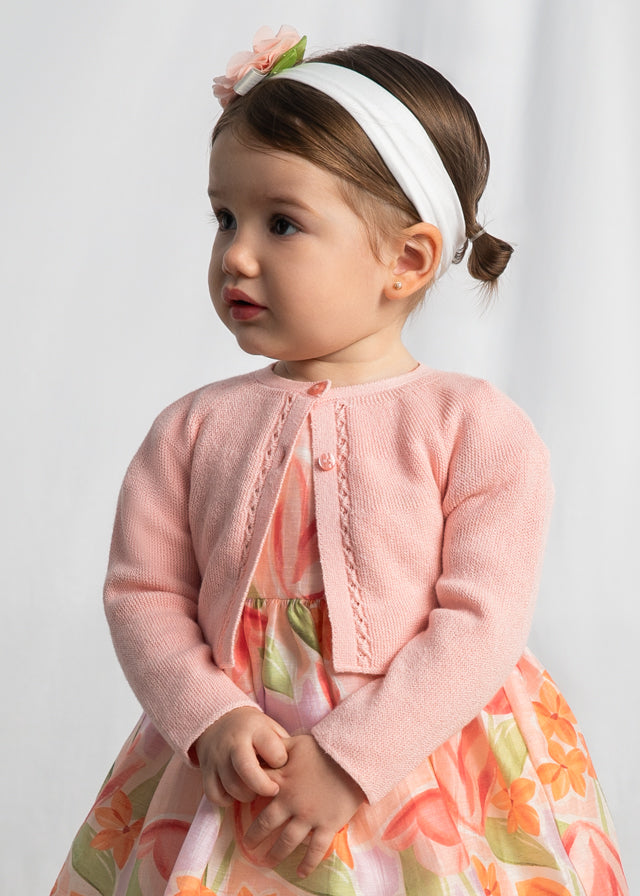 Mayoral Abrigo Tricot Basica Blossom para Bebé Niña