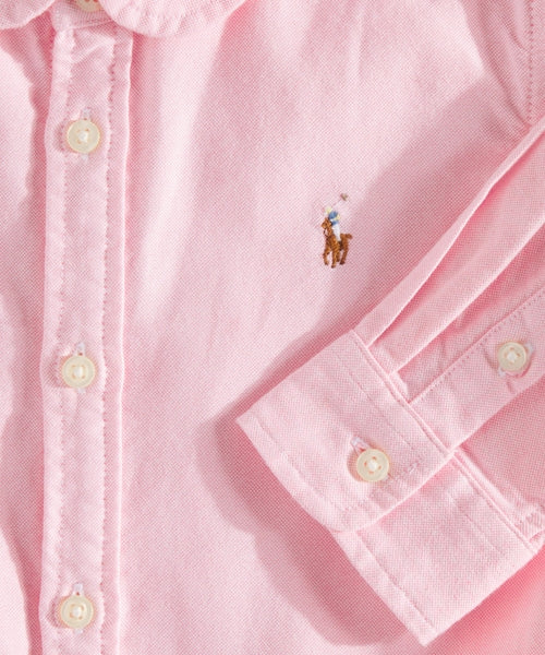 RALPH LAUREN NIÑA VESTIDO BATH PINK