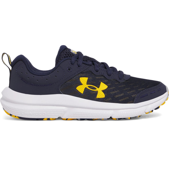 UNDER ARMOUR NIÑO ZAPATILLA MIDNIGHT NVY/MOD GRY/CAMPUS GOL
