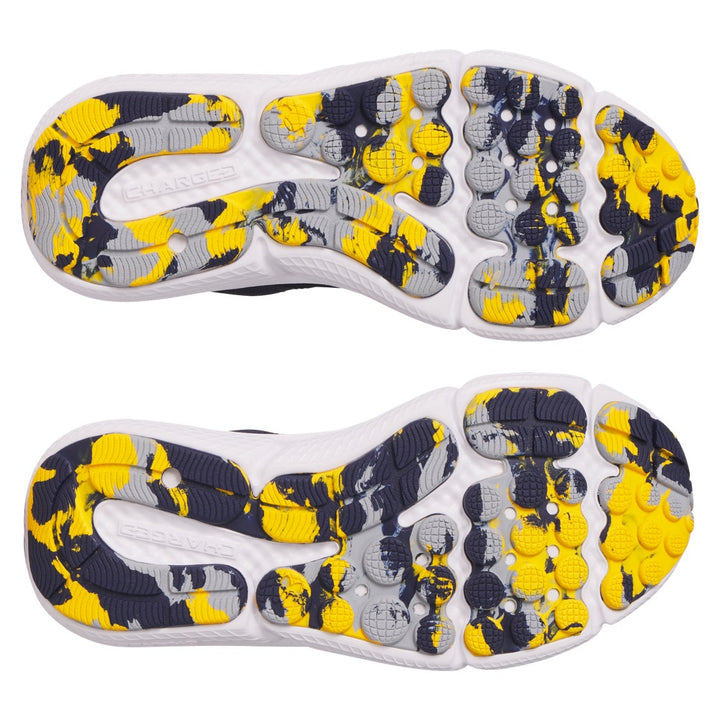 UNDER ARMOUR NIÑO ZAPATILLA MIDNIGHT NVY/MOD GRY/CAMPUS GOL