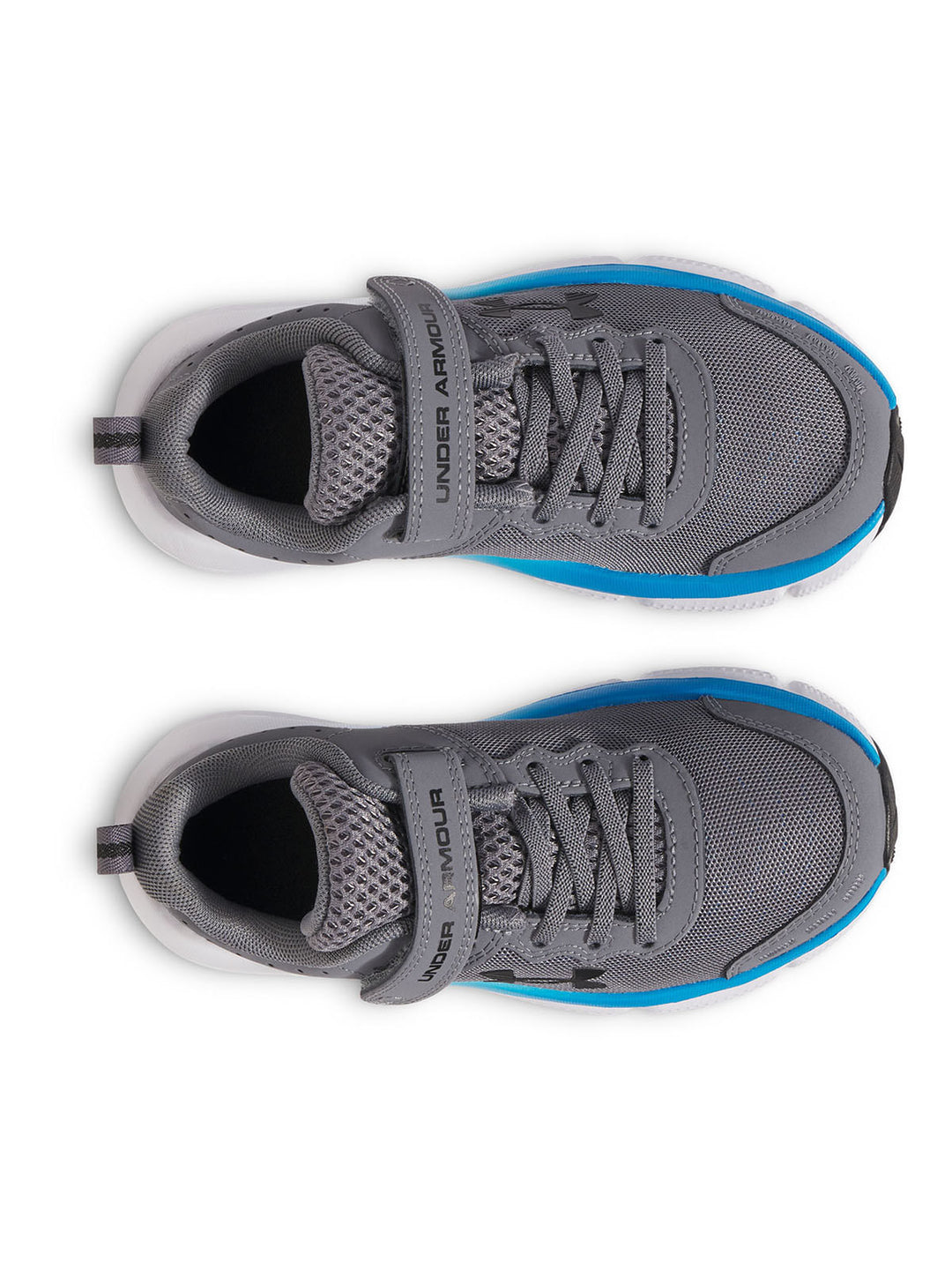 UNDER ARMOUR NIÑO ZAPATILLA TITAN GRAY/ELECTRIC BLUE/BLACK