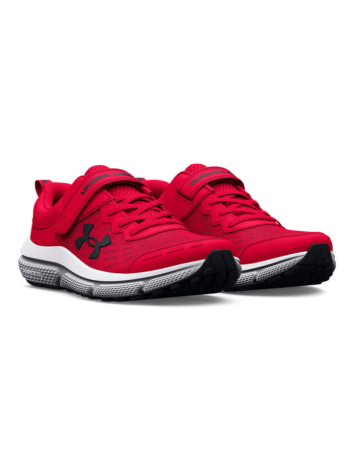 UNDER ARMOUR NIÑO ZAPATILLA RED/BLACK