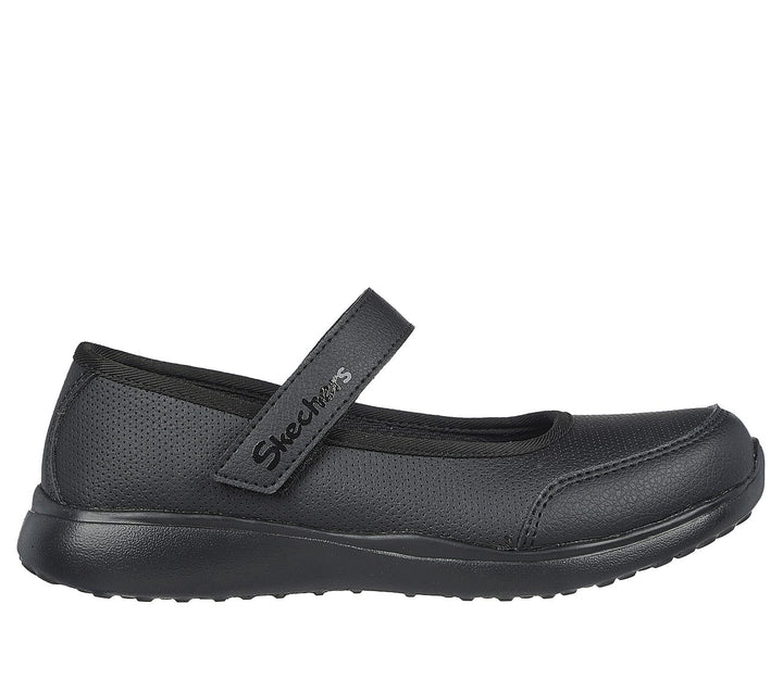 SKECHERS NIÑA ZAPATO ESCOLAR MICROSTRIDES BLACK