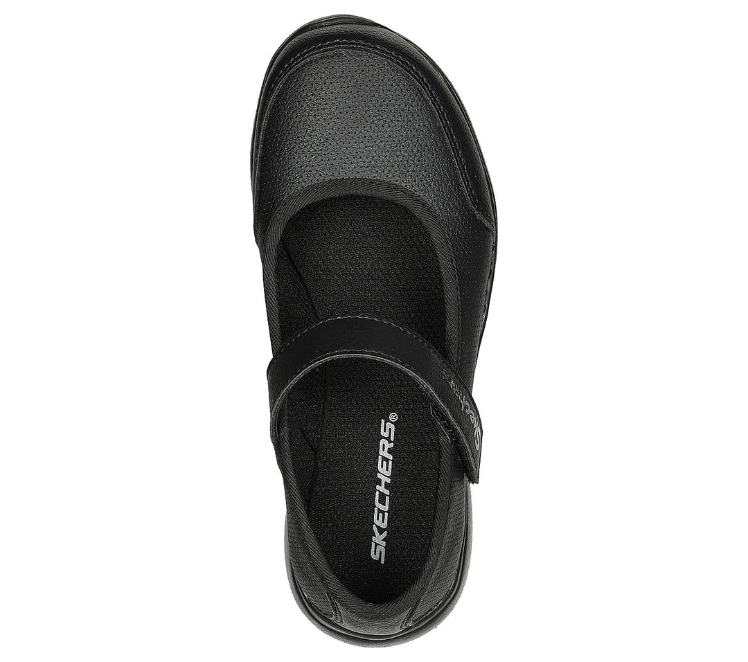 SKECHERS NIÑA ZAPATO ESCOLAR MICROSTRIDES BLACK