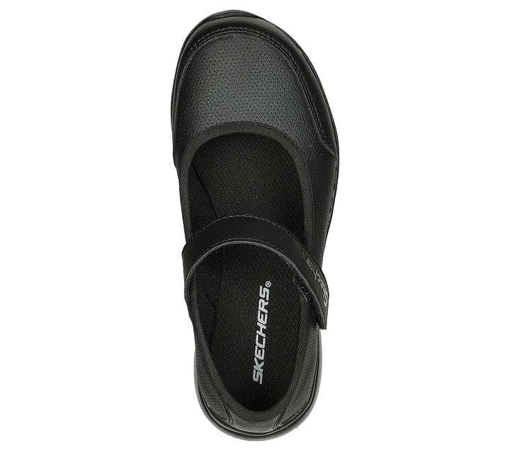 SKECHERS NIÑA ZAPATO ESCOLAR MICROSTRIDES BLACK