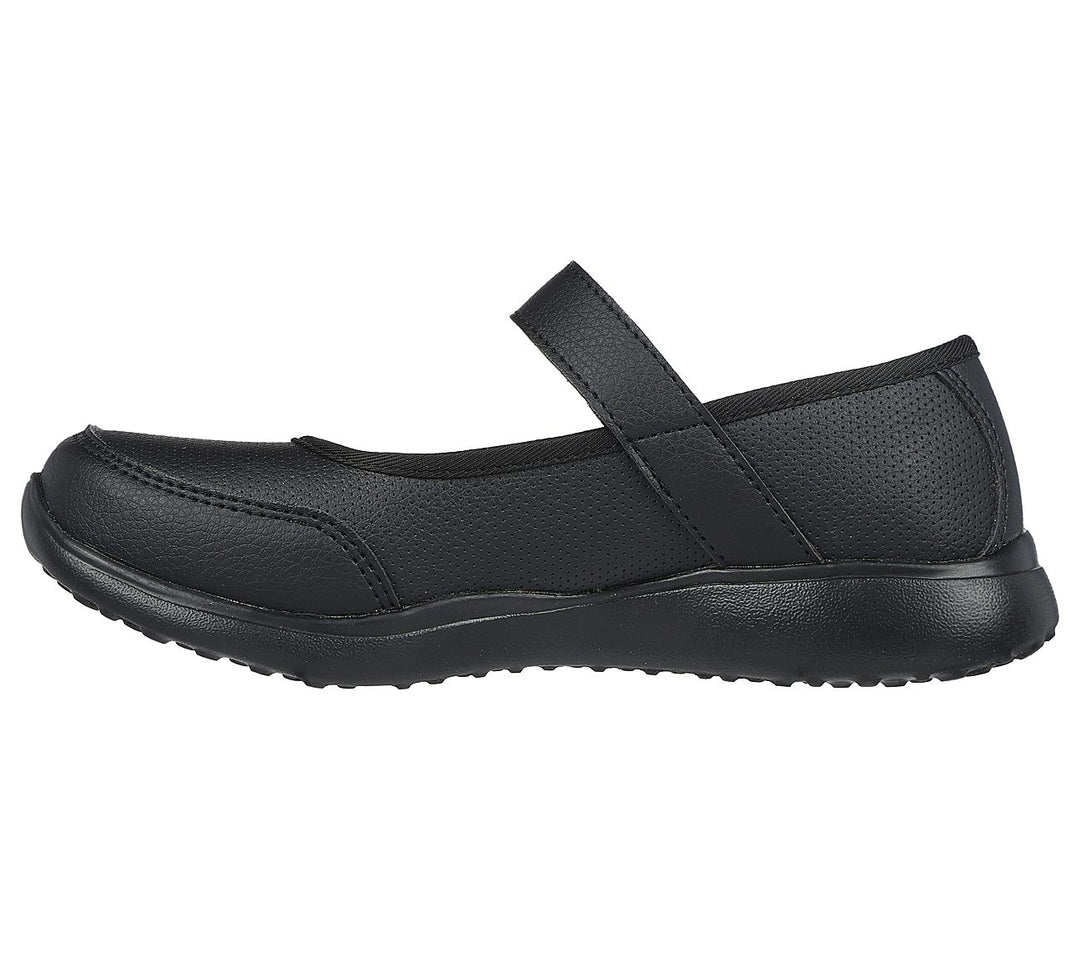 SKECHERS NIÑA ZAPATO ESCOLAR MICROSTRIDES BLACK