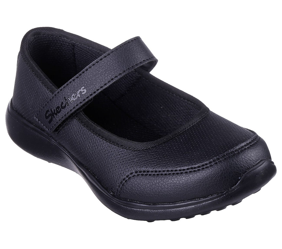 SKECHERS NIÑA ZAPATO ESCOLAR MICROSTRIDES BLACK
