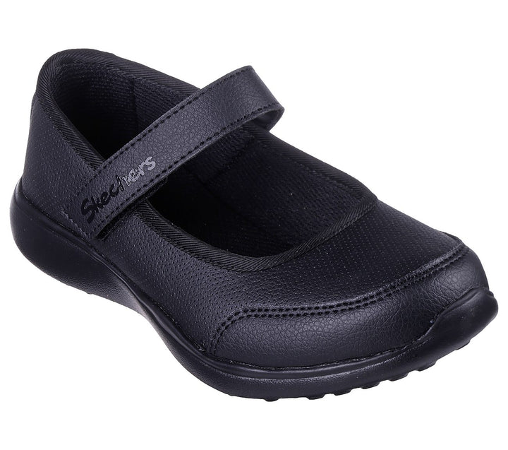 SKECHERS NIÑA ZAPATO ESCOLAR MICROSTRIDES BLACK