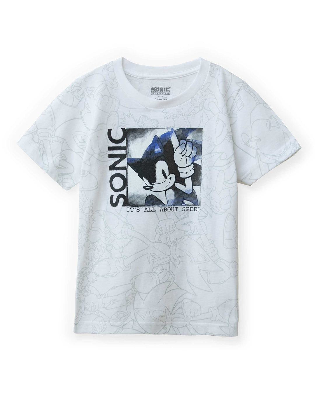 ST. JACKS NIÑO TSHIRT SONIC BLANCO