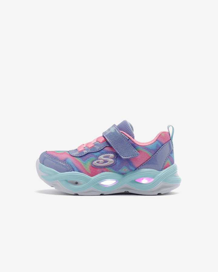 SKECHERS NIÑA ZAPATILLA TWISTY GLOW SORBET SWIRL