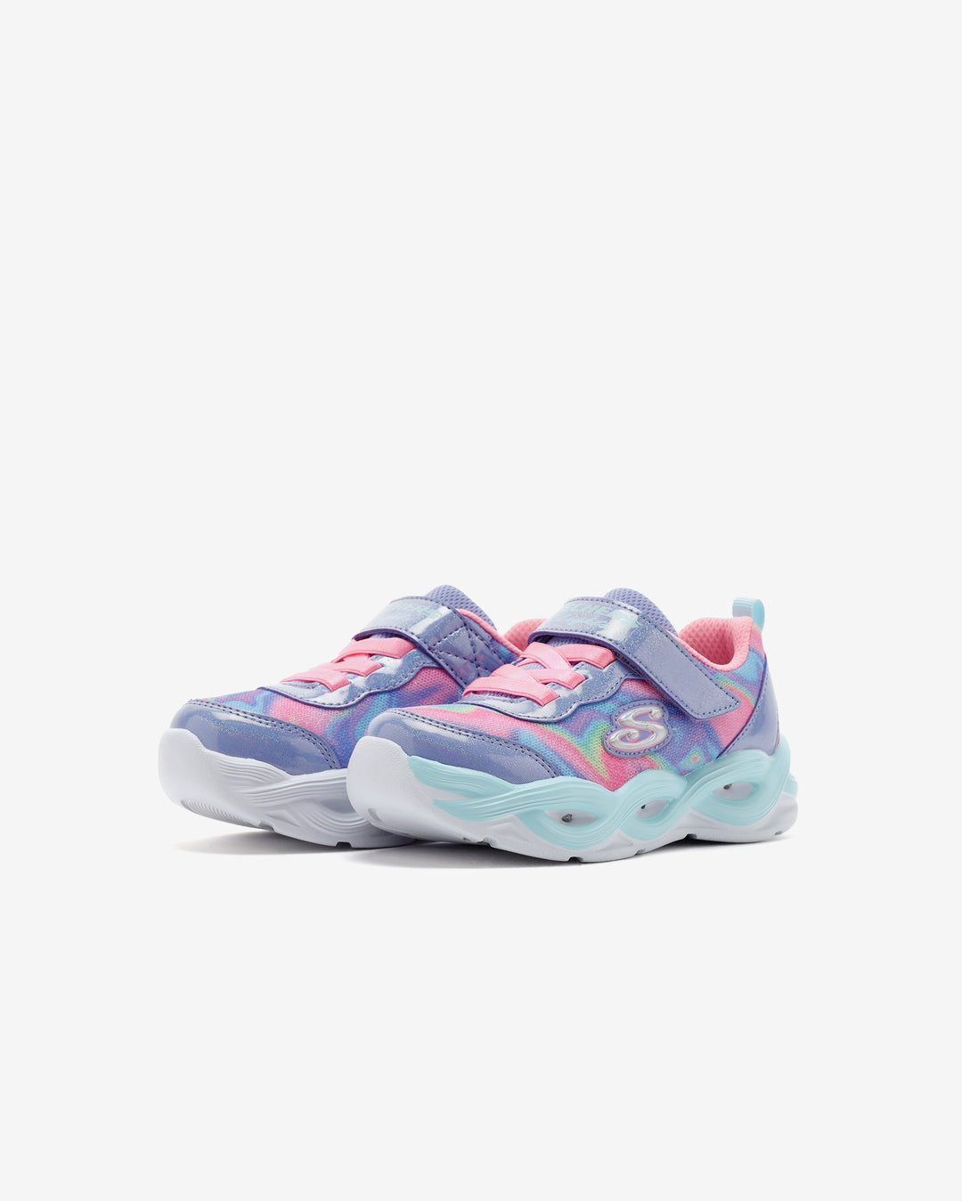 SKECHERS NIÑA ZAPATILLA TWISTY GLOW SORBET SWIRL