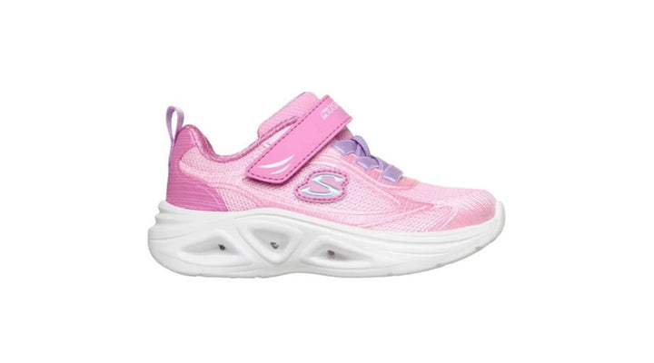 SKECHERS NIÑA ZAPATILLA SOLA GLOW 2.0 PINK/LAVENDER