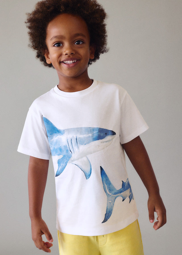 Mayoral Tshirt M/c Posicionado Blanco para Niño
