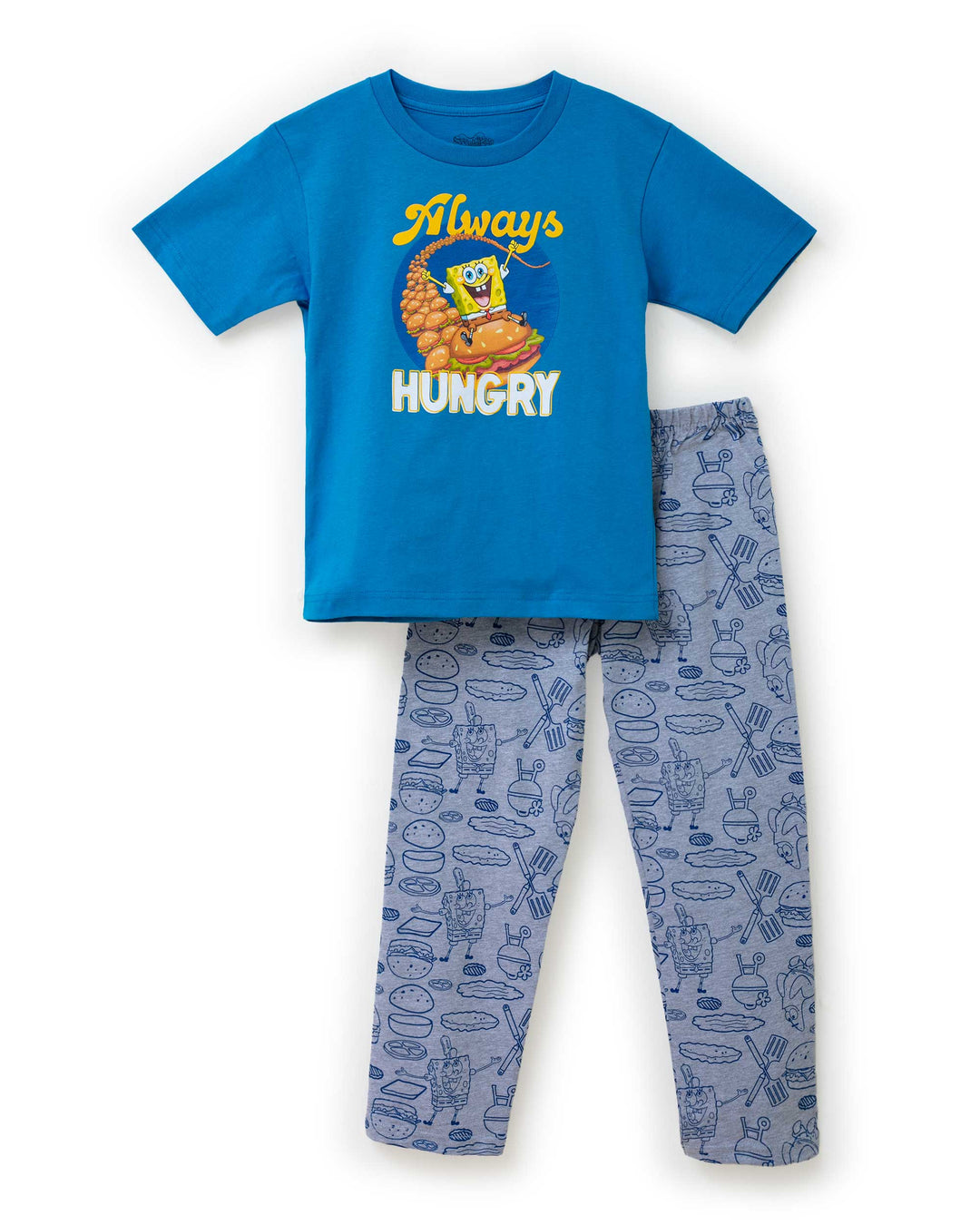 ST. JACKS NIÑO PIJAMA BOB GRIS/ESTAMPADO