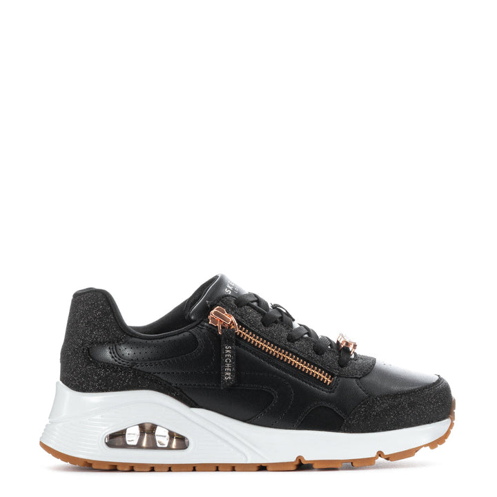 SKECHERS NIÑA ZAPATILLA UNO GEN1 BLACK/ROSE GOLD
