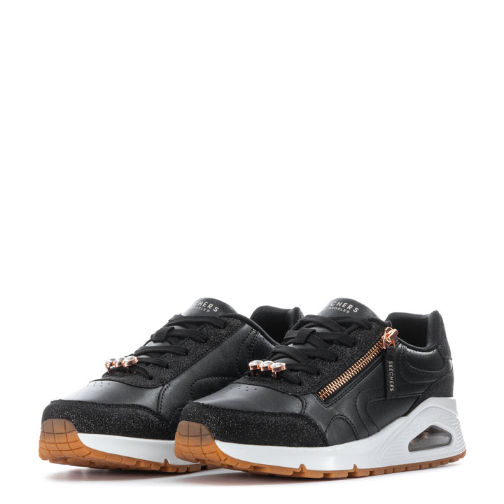 SKECHERS NIÑA ZAPATILLA UNO GEN1 BLACK/ROSE GOLD