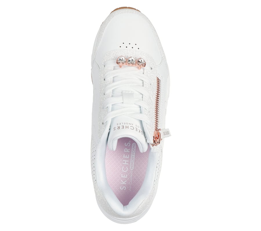 SKECHERS NIÑA ZAPATILLA UNO GEN1 WHITE