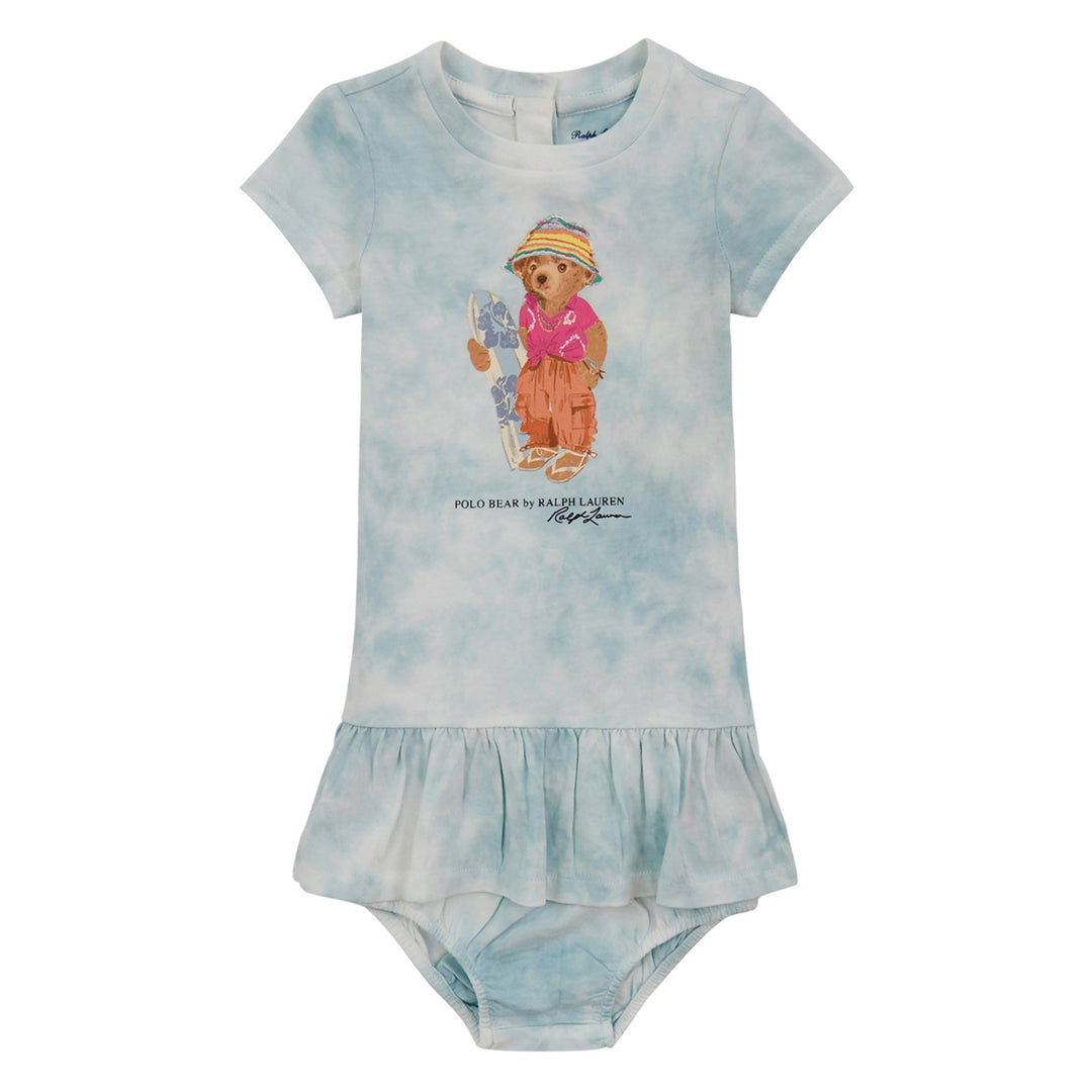 Vestido en Jersey para Bebé Niña - Parakeet Tie Dye