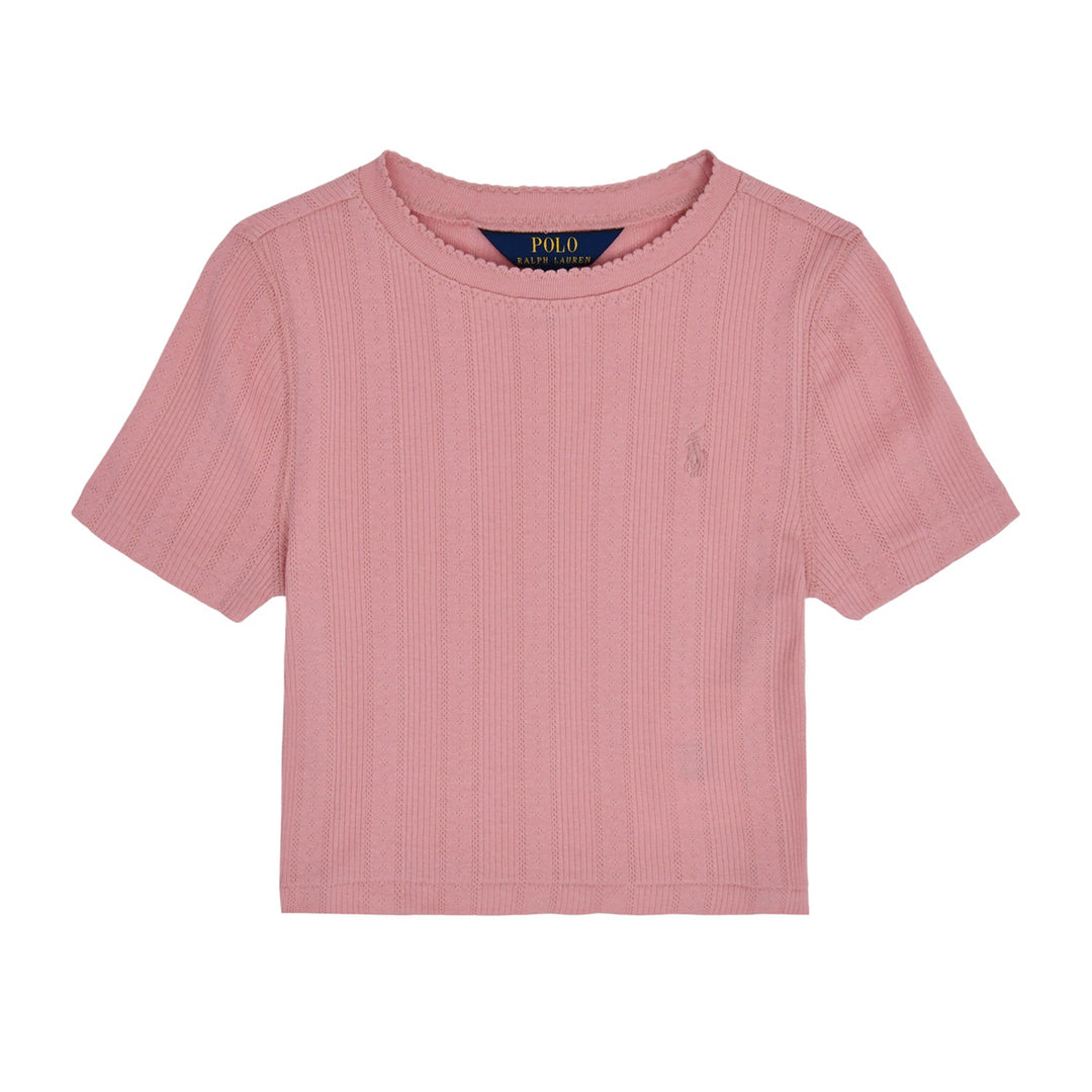 Camiseta de Punto para Niña - Adirondack Rose