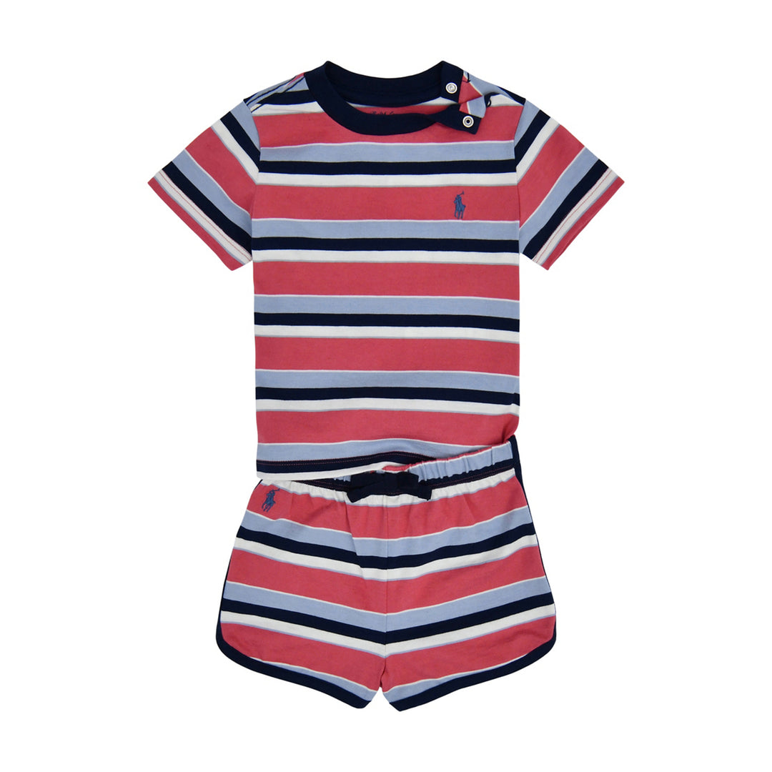 Conjunto de Short de Punto para Bebé Niño - Adirondack Berry Multi