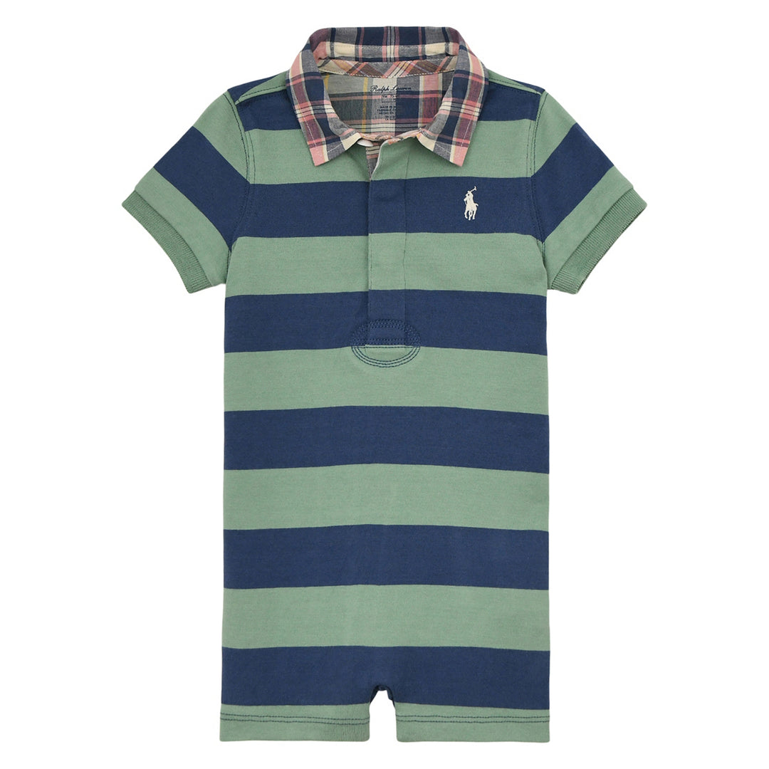 Romper de Punto para Bebé Niño - Faded Mint/Old Royal